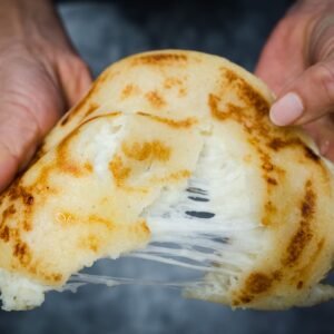 Arepas con queso