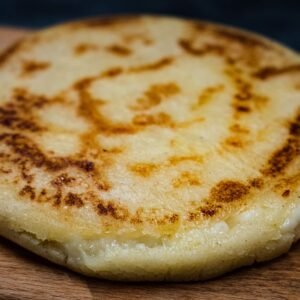 Arepas con queso