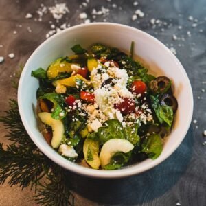 Greek Spinach Salad