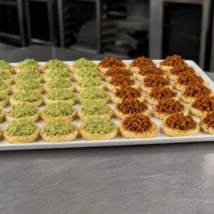 Mini Arepitas Appetizers (Avocado & Chorizo)